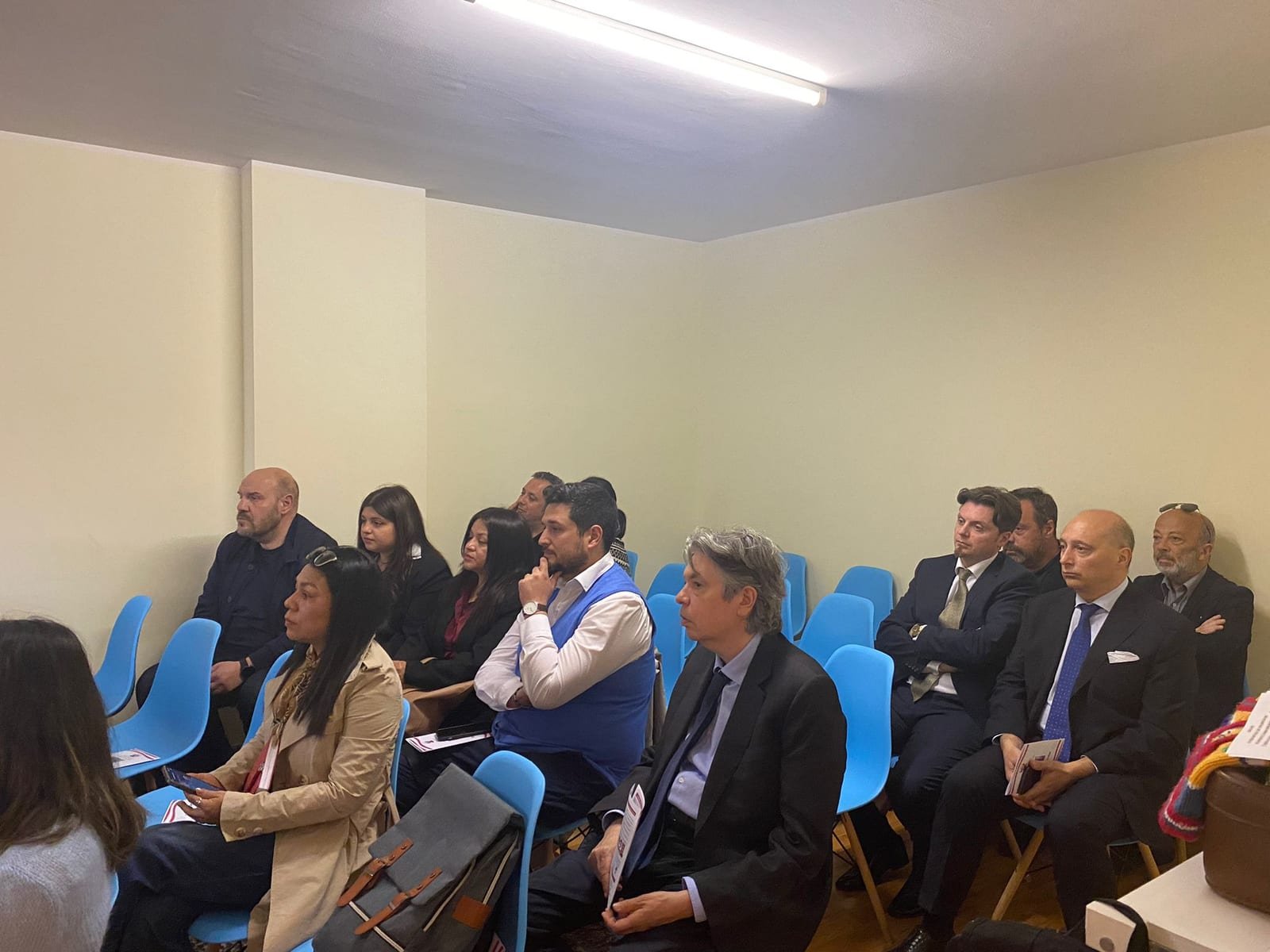 Imprenditori e professionisti del Centro Italia tra il pubblico dell'evento