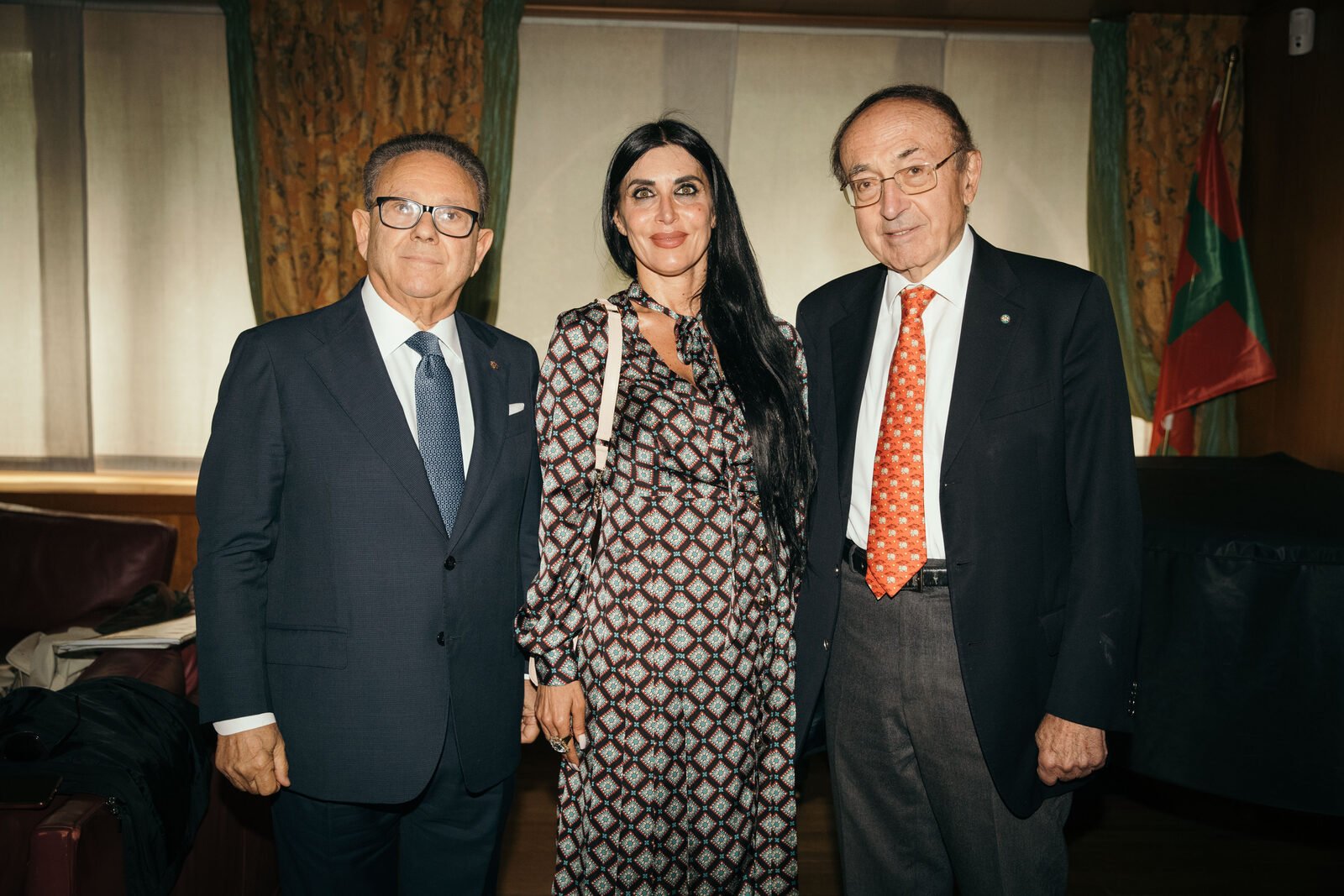 Ritratto con un ospite internazionale presente all'Assemblea UCOI e al Congresso UCOIM