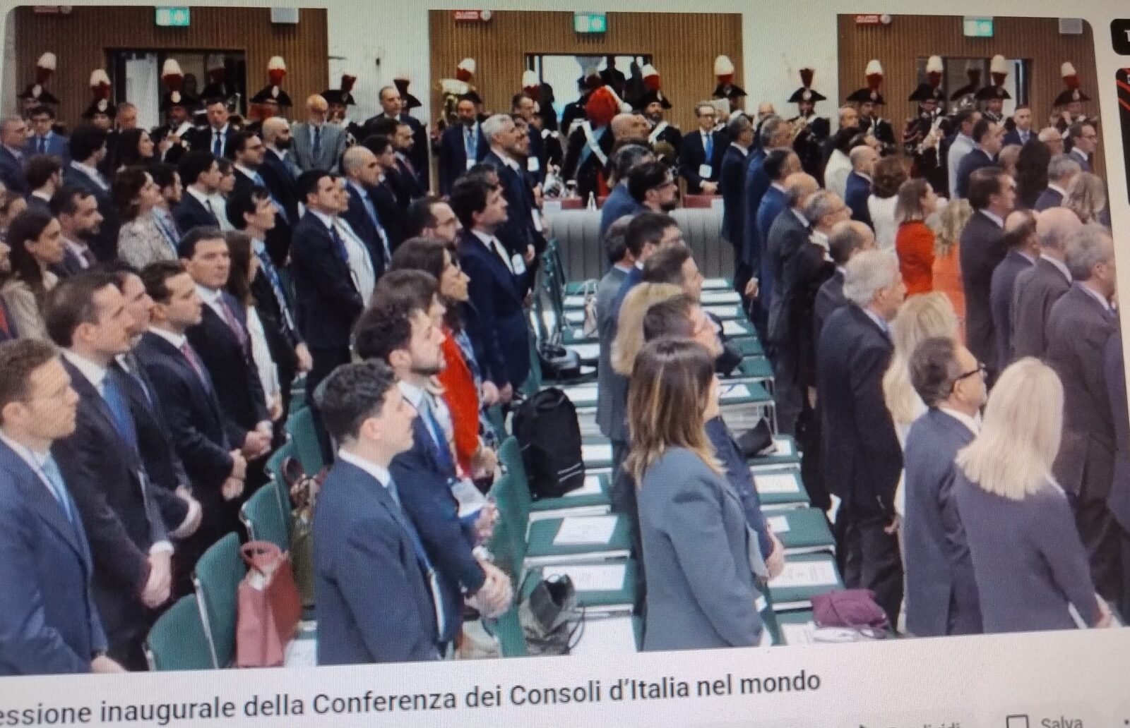Sessione inaugurale della Conferenza dei Consoli d’Italia nel Mondo